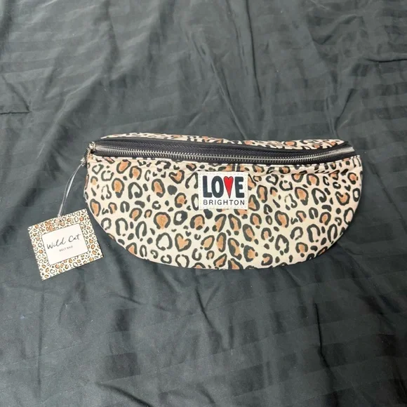 Brighton Wild Leopard Crossbody Belt Bag - Picture 6 of 6